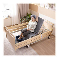IM108 Wood Electric Hospital Bed With Turning
