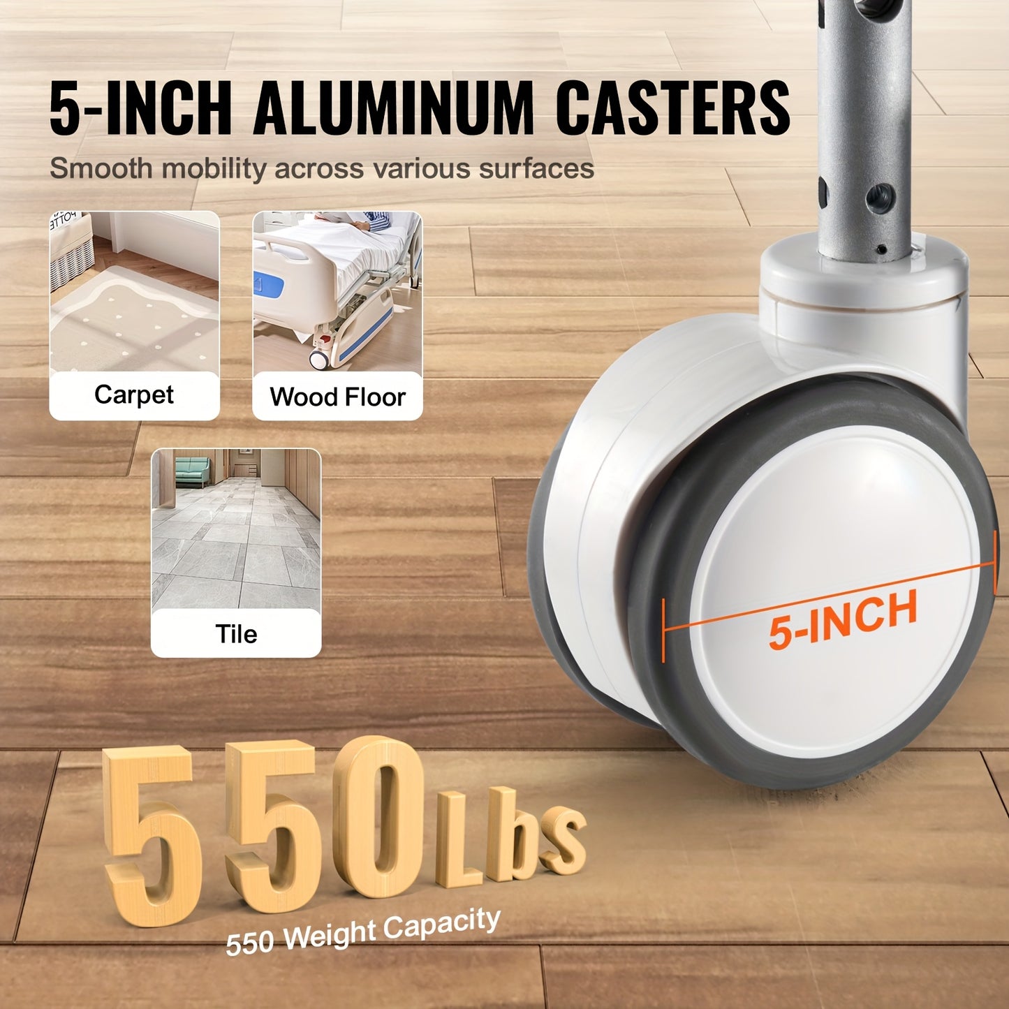 IM104 Premium 5-Function Full Electric With Trendelenburg & Reverse Trendelenburg