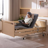 IM108 Wood Electric Hospital Bed With Turning