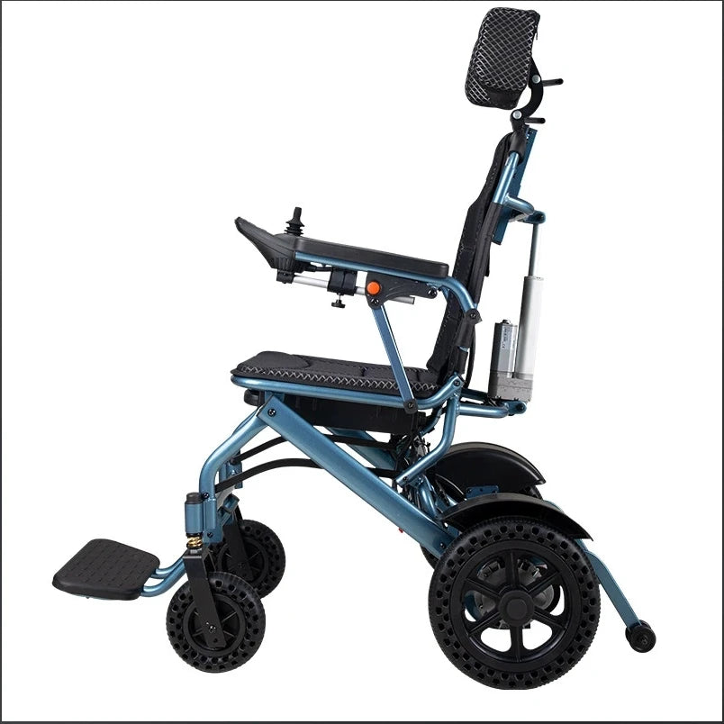 IMW117 Electric Folding Electric Wheelchair Bluetooth Remote Control