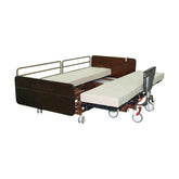 Cama de enfermería de madera para silla de ruedas IM401 con 4 funciones
