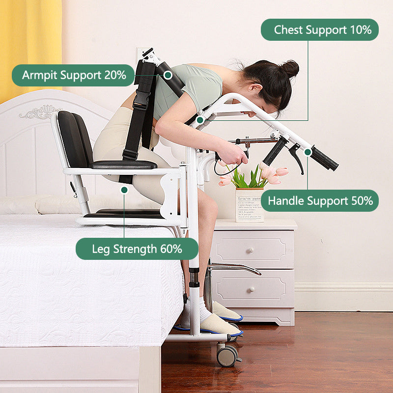 IM202 Patient Lift Transfer Chair Wider Seat IM202 Patient Lift Transfer Chair Wider Seat
