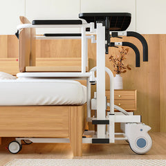 IM119 Patient Hydraulic Transferred Lift Wheelchair w/180 degrees Split Seat And Table