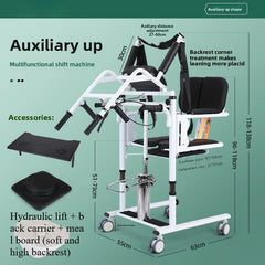IM202 Patient Lift Transfer Chair Wider Seat