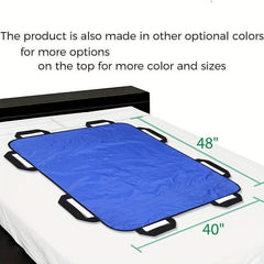 Washable Waterproof Bed Pad with Reinforced Handles
