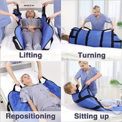 Washable Waterproof Bed Pad with Reinforced Handles