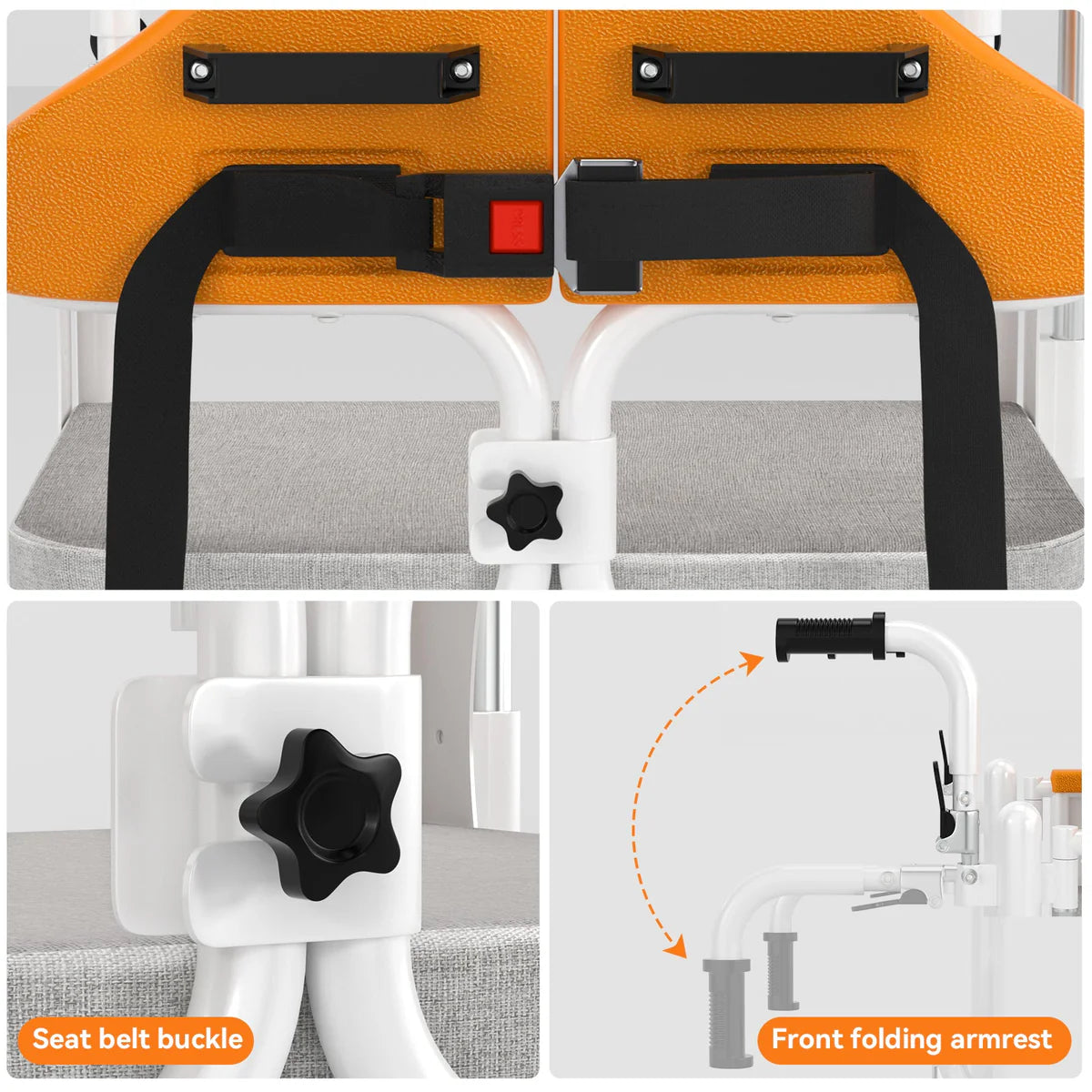 IM102 Widen Patient Chair Hydraulic Transferred Lift Wheelchair