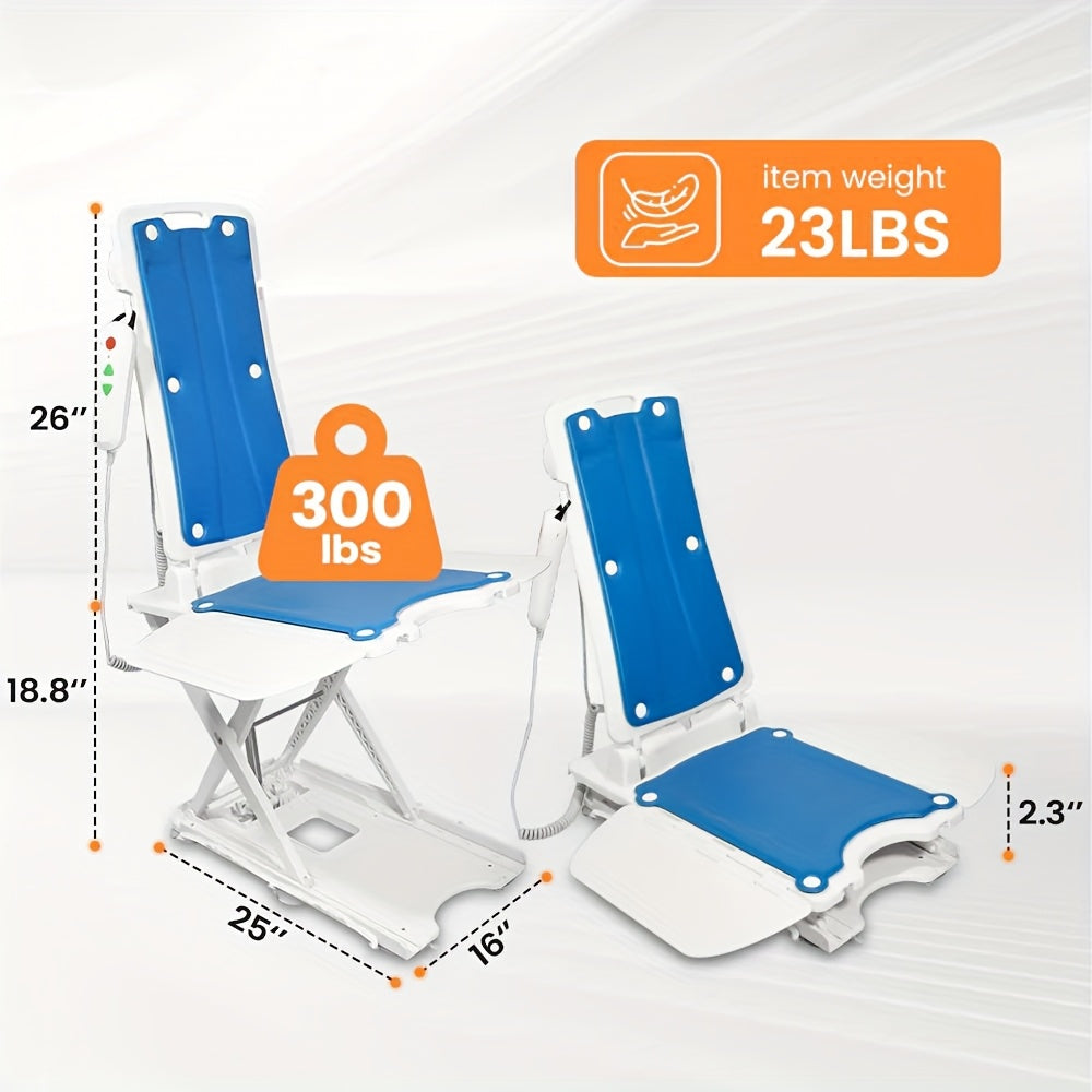 Lightweight Electric Chair Lift Lift Elderly Remote Control Fall Assist