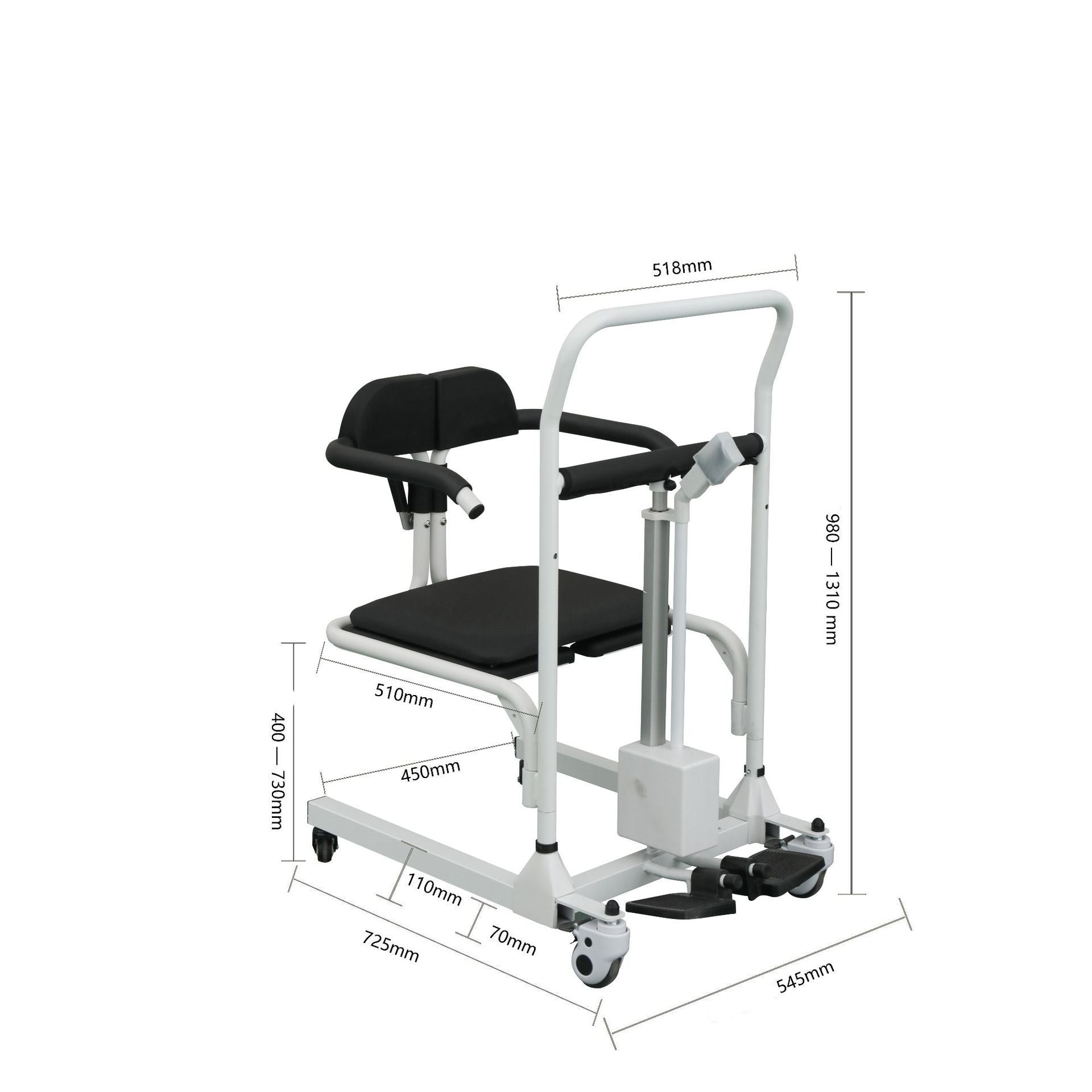 IM113 Electric Lift Patient Transfer Chair
