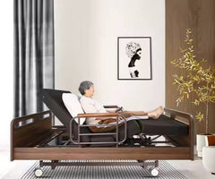 IM117 Walnut Electric Home Bed