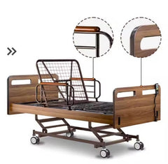 IM117 Walnut Electric Home Bed