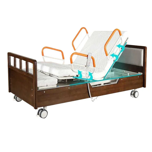 High Quality Fully Electric Home Care Rotary Bed Nursing Bed