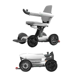 BZMEDI Smart Auto-Folding All-Terrain Electric Wheelchair