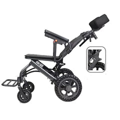 IMW117 Electric Folding Electric Wheelchair Bluetooth Remote Control