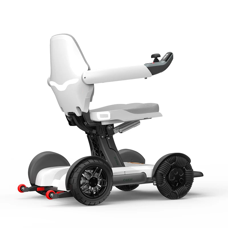 BZMEDI Smart Auto-Folding All-Terrain Electric Wheelchair