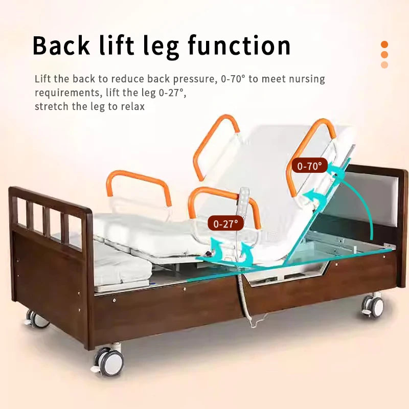 IM110 High Quality Fully Electric Home Care Rotary Bed Nursing Bed