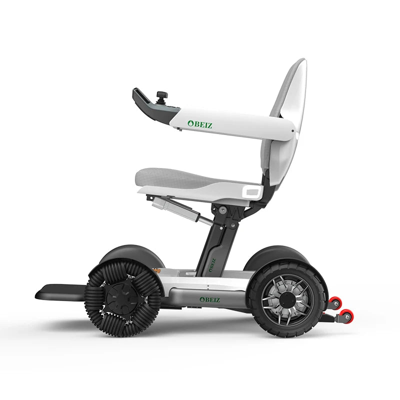 BZMEDI Smart Auto-Folding All-Terrain Electric Wheelchair