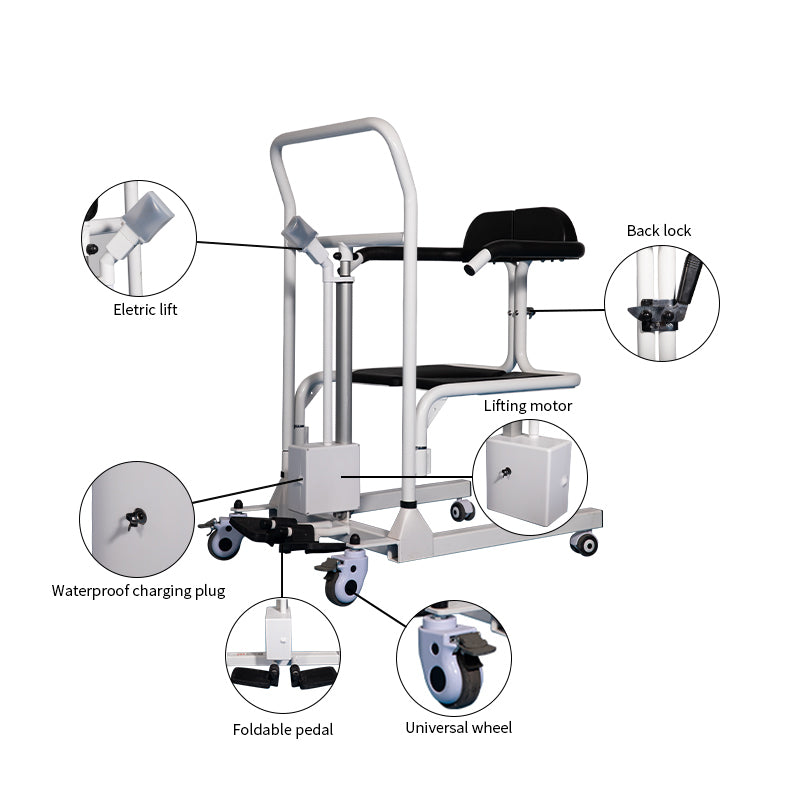 IM113 Electric Lift Patient Transfer Chair
