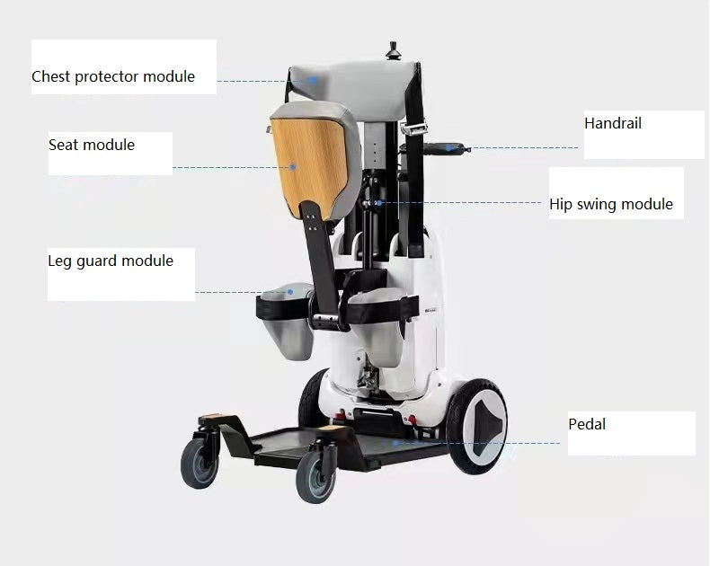 IM204 Electric Standing Power Wheelchair