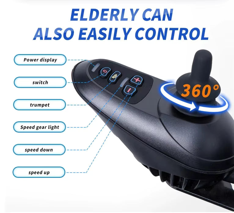 IM210 Standing Power Electric Wheelchair