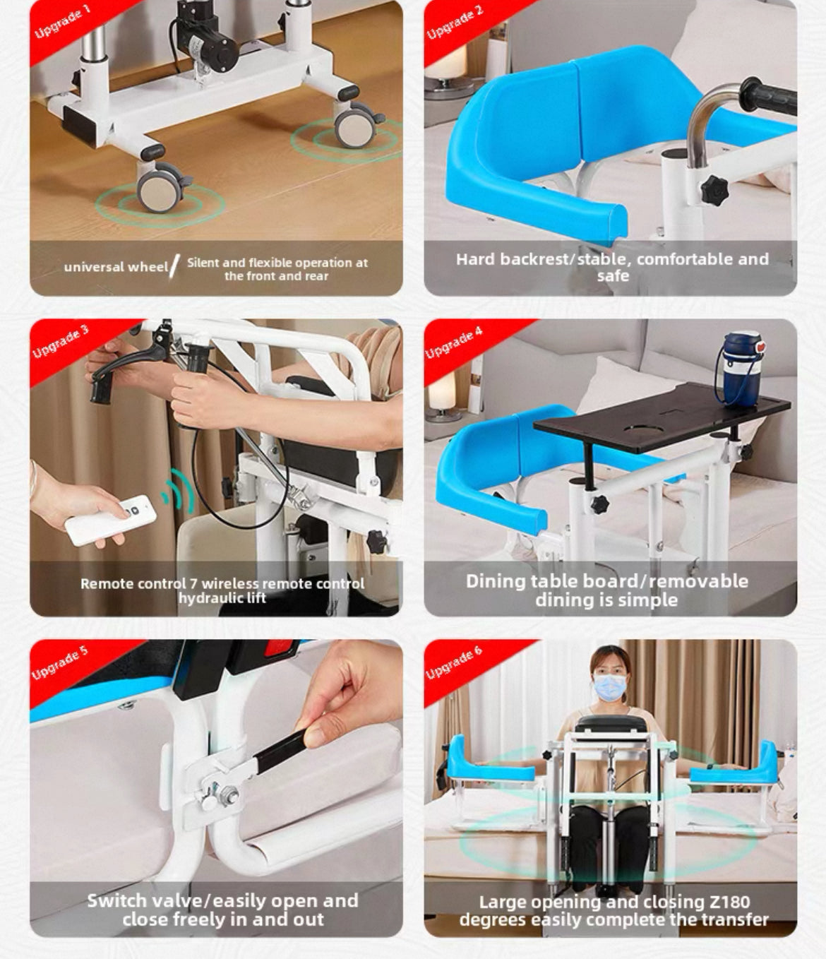 IM112 Meredith Electric Transfer Chair Premium Mobility