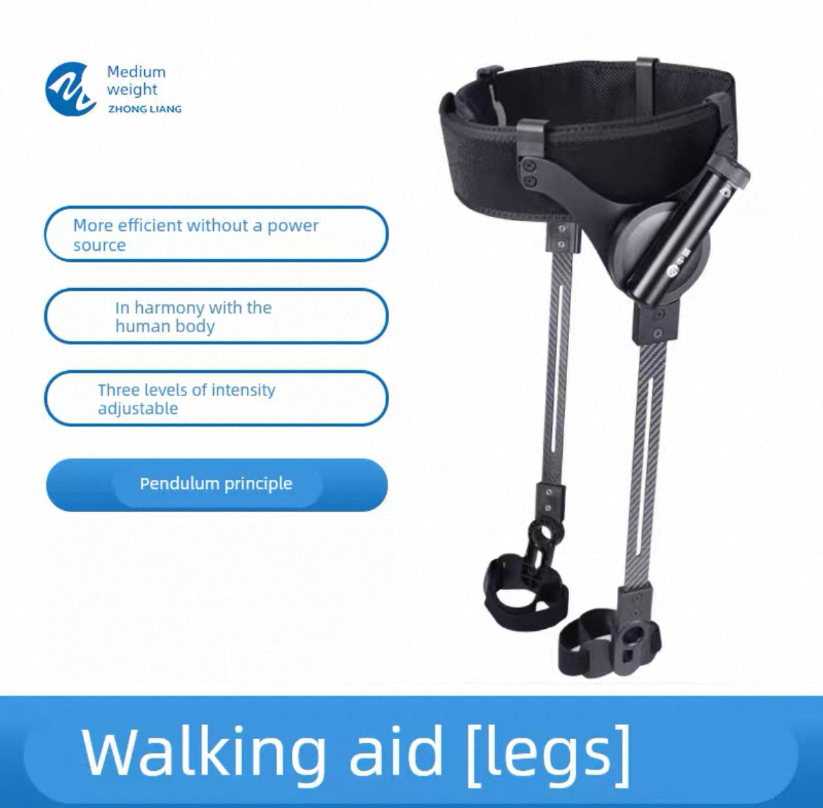 Bionic Aid Exoskeleton Walking Aid Legs Rehab Training Equipment