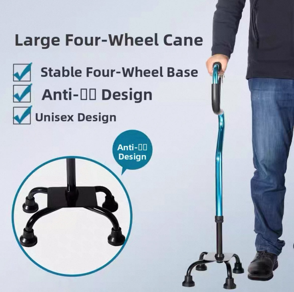 BalancePro Wide Base Walking Cane