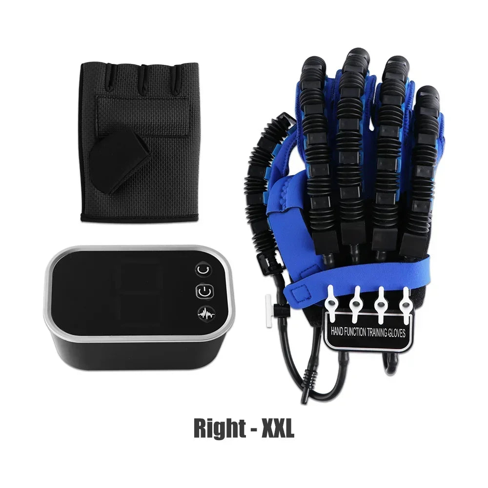 Blue Left & Right Hand Finger Rehabilitation Exerciser Robot