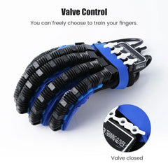 Blue Left & Right Hand Finger Rehabilitation Exerciser Robot