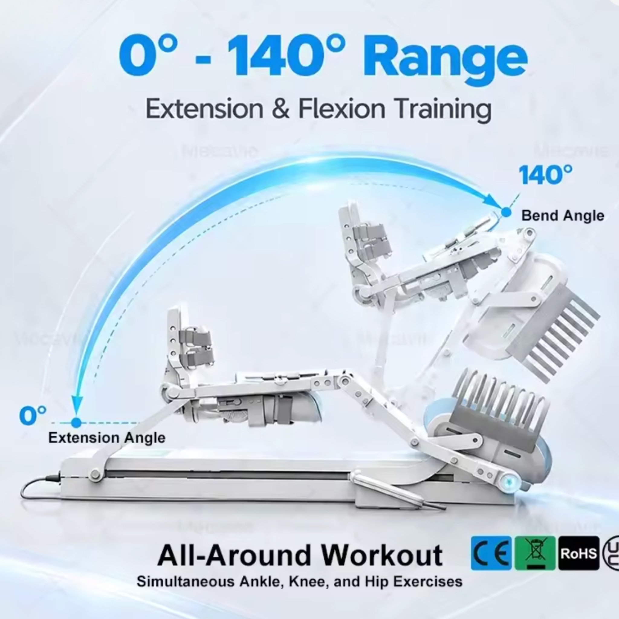 Intelligent Electric CPM Knee Rehabilitation