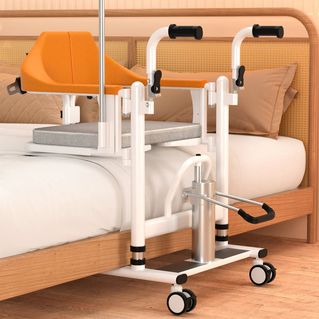 IM102 Widen Patient Chair Hydraulic Transferred Lift Wheelchair