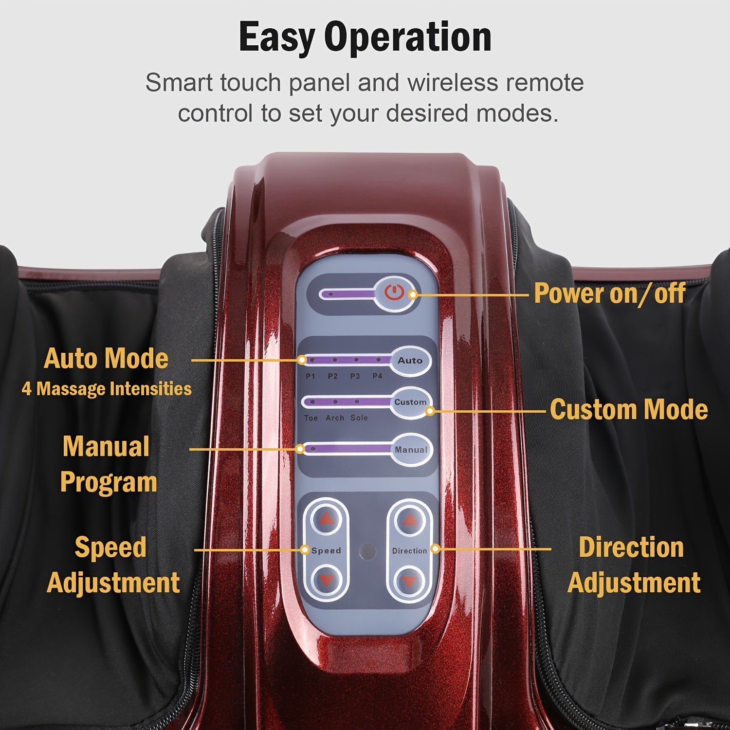 Foot Massager With Remote Control Home Massager