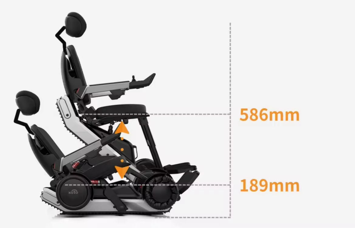 X13 Intelligent Automatic Climbing stairs Power Wheelchair